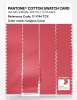 Product image 3 of the product “PANTONE® COTTON SWATCH CARD 17-1744 TCX Calypso Coral ”