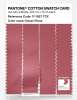 Product image 3 of the product “PANTONE® COTTON SWATCH CARD 17-1927 TCX Desert Rose ”