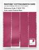 Product image 3 of the product “PANTONE® COTTON SWATCH CARD 17-2031 TCX Fuchsia Rose ”