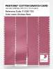 Product image 3 of the product “PANTONE® COTTON SWATCH CARD 17-2120 TCX Chateau Rose ”