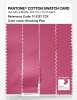 Product image 3 of the product “PANTONE® COTTON SWATCH CARD 17-2127 TCX Shocking Pink ”