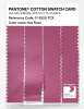 Product image 3 of the product “PANTONE® COTTON SWATCH CARD 17-2520 TCX Ibis Rose ”
