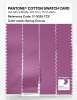 Product image 3 of the product “PANTONE® COTTON SWATCH CARD 17-3020 TCX Spring Crocus ”