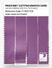 Artikelbild 3 des Artikels “PANTONE® COTTON SWATCH CARD 17-3323 TCX Iris Orchid “