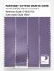 Product image 3 of the product “PANTONE® COTTON SWATCH CARD 17-3615 TCX Chalk Violet ”