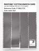 Product image 3 of the product “PANTONE® COTTON SWATCH CARD 17-3802 TCX Gull ”