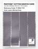 Artikelbild 3 des Artikels “PANTONE® COTTON SWATCH CARD 17-3906 TCX Minimal Gray “