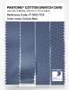 Product image 3 of the product “PANTONE® COTTON SWATCH CARD 17-3923 TCX Colony Blue ”
