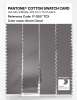 Product image 3 of the product “PANTONE® COTTON SWATCH CARD 17-3927 TCX Storm Cloud ”