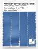 Artikelbild 3 des Artikels “PANTONE® COTTON SWATCH CARD 17-4041 TCX Marina “