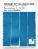 Artikelbild 3 des Artikels “PANTONE® COTTON SWATCH CARD 17-4435 TCX Malibu Blue “