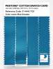Artikelbild 3 des Artikels “PANTONE® COTTON SWATCH CARD 17-4440 TCX Blue Danube “
