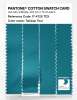 Artikelbild 3 des Artikels “PANTONE® COTTON SWATCH CARD 17-4725 TCX Tahitian Teal “