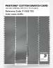 Product image 3 of the product “PANTONE® COTTON SWATCH CARD 17-5102 TCX Griffin ”