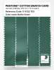 Product image 3 of the product “PANTONE® COTTON SWATCH CARD 17-5722 TCX Bottle Green ”