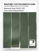 Product image 3 of the product “PANTONE® COTTON SWATCH CARD 18-0117 TCX Vineyard Green ”