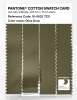 Product image 3 of the product “PANTONE® COTTON SWATCH CARD 18-0622 TCX Olive Drab ”
