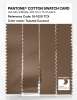 Product image 3 of the product “PANTONE® COTTON SWATCH CARD 18-1029 TCX Toasted Coconut ”