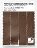 Product image 3 of the product “PANTONE® COTTON SWATCH CARD 18-1031 TCX Toffee ”
