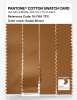 Product image 3 of the product “PANTONE® COTTON SWATCH CARD 18-1160 TCX Sudan Brown ”