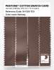 Product image 3 of the product “PANTONE® COTTON SWATCH CARD 18-1326 TCX Nutmeg ”