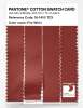 Artikelbild 3 des Artikels “PANTONE® COTTON SWATCH CARD 18-1453 TCX Fire Whirl “