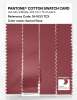 Product image 3 of the product “PANTONE® COTTON SWATCH CARD 18-1633 TCX Garnet Rose ”