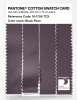 Product image 3 of the product “PANTONE® COTTON SWATCH CARD 18-1706 TCX Black Plum ”