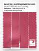 Product image 3 of the product “PANTONE® COTTON SWATCH CARD 18-2120 TCX Honeysuckle ”