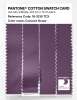 Product image 3 of the product “PANTONE® COTTON SWATCH CARD 18-3218 TCX Concord Grape ”