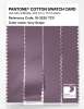 Product image 3 of the product “PANTONE® COTTON SWATCH CARD 18-3220 TCX Very Grape ”