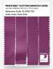 Product image 3 of the product “PANTONE® COTTON SWATCH CARD 18-3339 TCX Vivid Viola ”