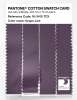Product image 3 of the product “PANTONE® COTTON SWATCH CARD 18-3415 TCX Grape Jam ”