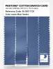 Product image 3 of the product “PANTONE® COTTON SWATCH CARD 18-3937 TCX Blue Yonder ”