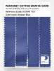 Product image 3 of the product “PANTONE® COTTON SWATCH CARD 18-3945 TCX Amparo Blue ”