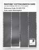 Product image 3 of the product “PANTONE® COTTON SWATCH CARD 18-4015 TCX Mockingbird ”