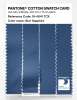 Product image 3 of the product “PANTONE® COTTON SWATCH CARD 18-4041 TCX Star Sapphire ”