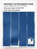 Product image 3 of the product “PANTONE® COTTON SWATCH CARD 18-4051 TCX Strong Blue ”