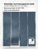 Product image 3 of the product “PANTONE® COTTON SWATCH CARD 18-4217 TCX Bluestone ”