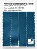 Product image 3 of the product “PANTONE® COTTON SWATCH CARD 18-4434 TCX Mykonos Blue ”