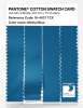 Artikelbild 3 des Artikels “PANTONE® COTTON SWATCH CARD 18-4537 TCX Methyl Blue “