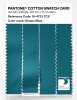 Artikelbild 3 des Artikels “PANTONE® COTTON SWATCH CARD 18-4733 TCX Enamel Blue “