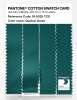 Product image 3 of the product “PANTONE® COTTON SWATCH CARD 18-5025 TCX Quetzal Green ”