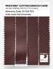 Artikelbild 3 des Artikels “PANTONE® COTTON SWATCH CARD 19-1325 TCX Hot Chocolate “