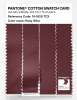 Product image 3 of the product “PANTONE® COTTON SWATCH CARD 19-1629 TCX Ruby Wine ”