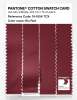 Product image 3 of the product “PANTONE® COTTON SWATCH CARD 19-1656 TCX Rio Red ”