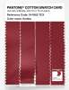 Artikelbild 3 des Artikels “PANTONE® COTTON SWATCH CARD 19-1662 TCX Samba “