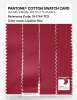 Product image 3 of the product “PANTONE® COTTON SWATCH CARD 19-1764 TCX Lipstick Red ”