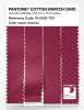 Product image 3 of the product “PANTONE® COTTON SWATCH CARD 19-2039 TCX Granita ”