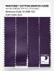 Artikelbild 3 des Artikels “PANTONE® COTTON SWATCH CARD 19-3628 TCX Acai “